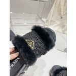 Prada Autumn/Winter Plush Slippers Collection