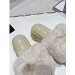Prada Autumn/Winter Plush Slippers Collection
