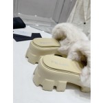 Prada Autumn/Winter Plush Slippers Collection