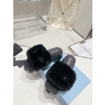 Prada Autumn/Winter Plush Slippers Collection