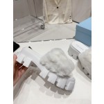 Prada Autumn/Winter Plush Slippers Collection