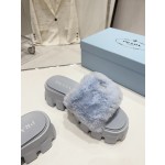 Prada Autumn/Winter Plush Slippers Collection