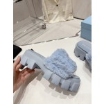 Prada Autumn/Winter Plush Slippers Collection