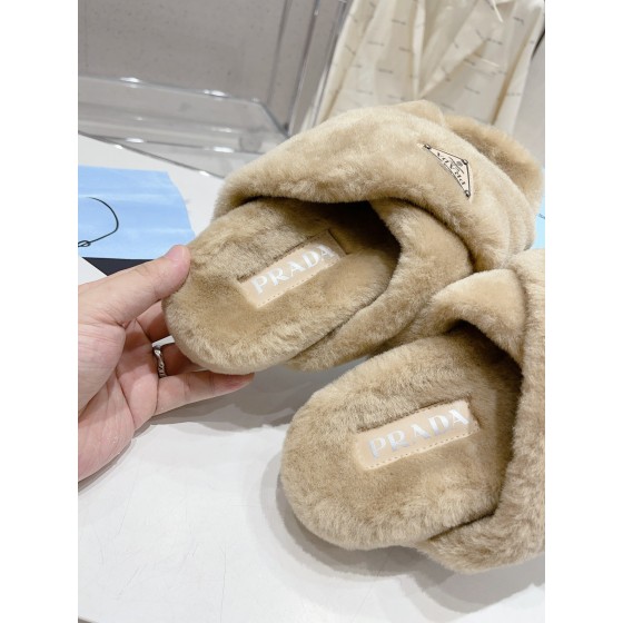 Prada Autumn/Winter Plush Slippers Collection