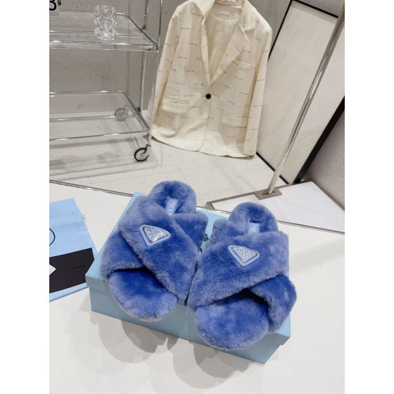 Prada Autumn/Winter Plush Slippers Collection