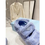 Prada Autumn/Winter Plush Slippers Collection