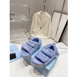 Prada Autumn/Winter Plush Slippers Collection