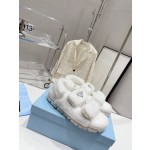 Prada Autumn/Winter Plush Slippers Collection