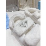 Prada Autumn/Winter Plush Slippers Collection