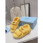 Prada Autumn/Winter Plush Slippers Collection