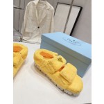 Prada Autumn/Winter Plush Slippers Collection
