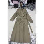 DIOR Autumn/Winter New British Korean Hanging Long Trench Coat