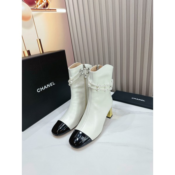 CHANEL high and short boots and shoes