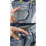 Louis Vuitton Pumpkin Pattern AOP Calf Jeans