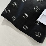 Chanel Small Fragrance Pearl Button Logo Temperament Half Dress