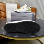 Prada calf leather stitching, hand stitched marker line shoes