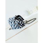 CHANEL 23C Beaded Light Yellow CF Sequin Bag Model AS3965