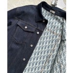 Dior vintage bullet screen printed shirt denim jacket