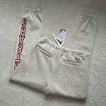 Dior Heavy Industry Large Letter Toothbrush Embroidery Sports Casual Fleece Pants