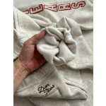 Dior Heavy Industry Large Letter Toothbrush Embroidery Sports Casual Fleece Pants