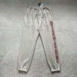 Dior Heavy Industry Large Letter Toothbrush Embroidery Sports Casual Fleece Pants