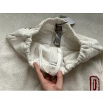 Dior Heavy Industry Large Letter Toothbrush Embroidery Sports Casual Fleece Pants