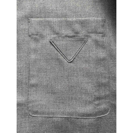 Prada shirt lapel jacket jacket jacket