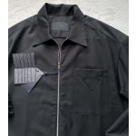 Prada shirt lapel jacket jacket jacket