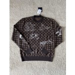 Louis Vuitton New Illustrated Old Flower Round Neck Knit