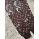 Louis Vuitton New Illustrated Old Flower Round Neck Knit