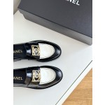 CHANEL thick sole loafers