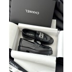 CHANEL thick sole loafers