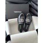 CHANEL thick sole loafers