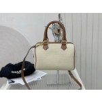 Celine Small Boston Canvas Leather Model: 113773