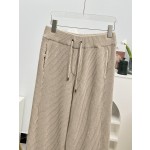 Brunelli Cucinelli's latest women's casual straight pants