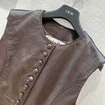 DIOR sheepskin vest