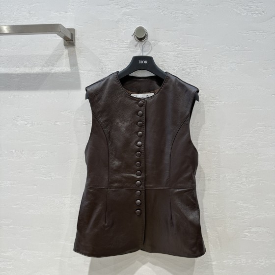 DIOR sheepskin vest