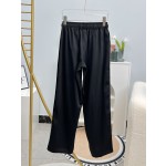 Anit Laurent 2023FW Latest Women's Crepe Satin Pants