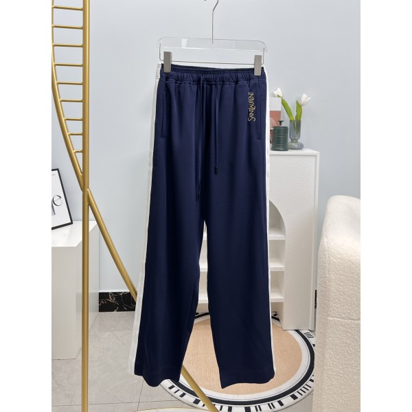 Anit Laurent 2023FW Latest Women's Crepe Satin Pants