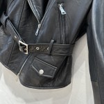 Saint Laurent Punk Motorcycle Jacket Leather