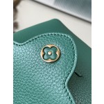 𝐋𝐎𝐔𝐈𝐒𝐕𝐔𝐈𝐓𝐓𝐎𝐍 M59434 dark green gold buckle mini This Capuchines mini handbag
