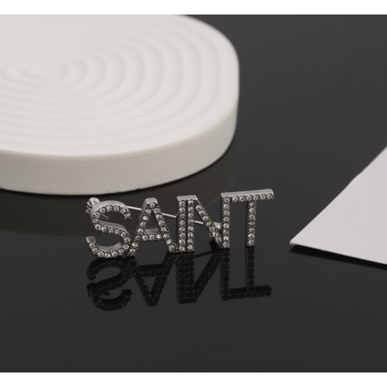 Saint Laurent YSL brooch