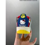 Official website Double Lace Up Casual Running Shoes Leather Red Blue Fluorescent Green Skeleton Bird