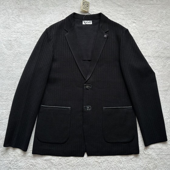 Loewe Active Black Casual Suit Coat