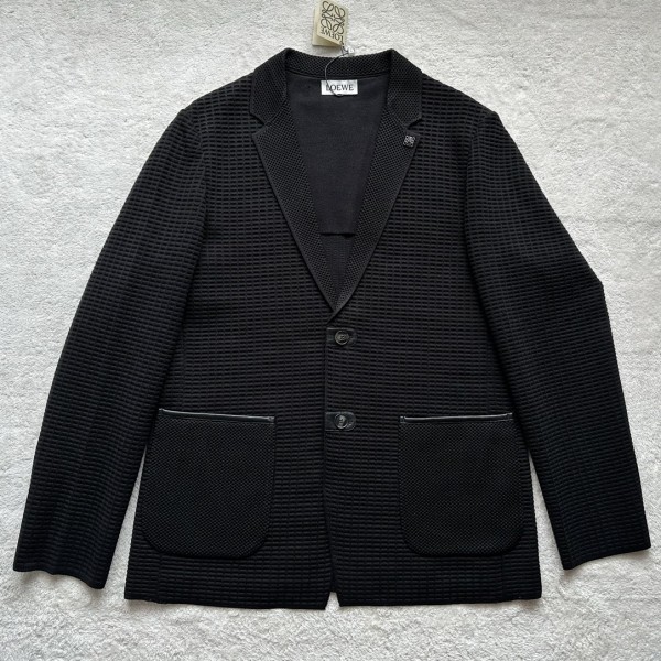 Loewe Active Black Casual Suit Coat