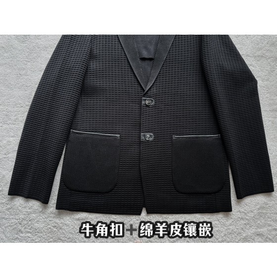 Loewe Active Black Casual Suit Coat
