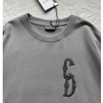 Dior New Black Silver CD Embroidered Sweater