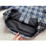 Burberry blue and white plaid jacket jacket jacket