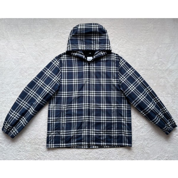 Burberry blue and white plaid jacket jacket jacket