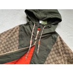 GUCCI jacquard canvas patchwork set • outerwear